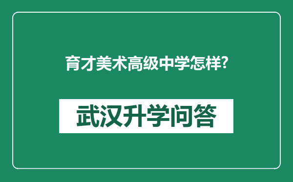 育才美术高级中学怎样?